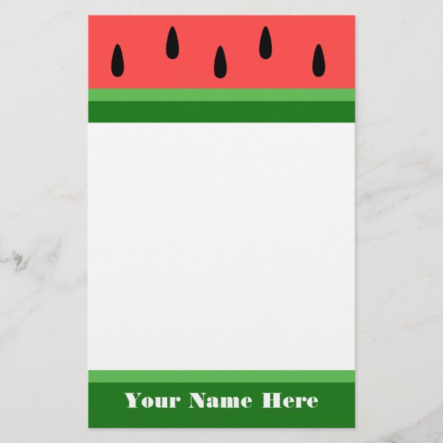 Watermelon Stationery (Front)