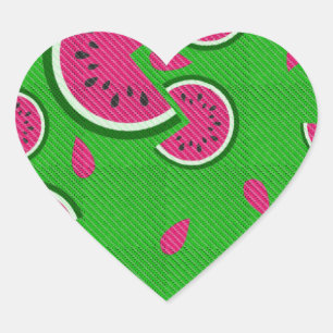 Watermelon Sticker Shapes