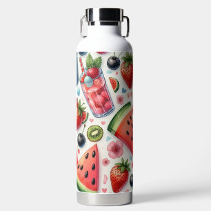 WATERMELON STRAWBERRIES BLUEBERRIES KIWI WATER BOTTLE