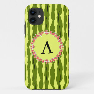 Watermelon Stripe 'Monogram' iPhone 5 case