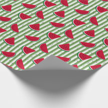 Watermelon Stripe Seamless Pattern