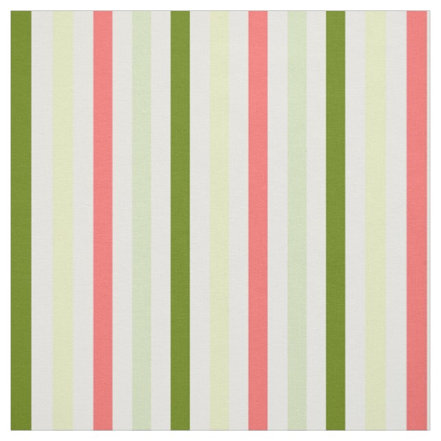 Watermelon Stripe Thin small Fabric (Swatch)