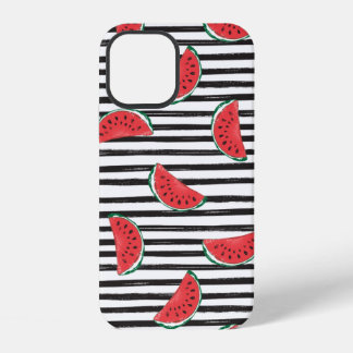 Watermelon Stripes iPhone 12 Case