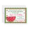 Watermelon Summer Birthday Invitations
