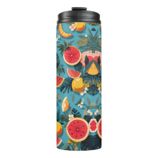 Watermelon Summer Design Thermal Tumbler