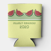 Watermelon Summer Family Reunion Fun Yellow