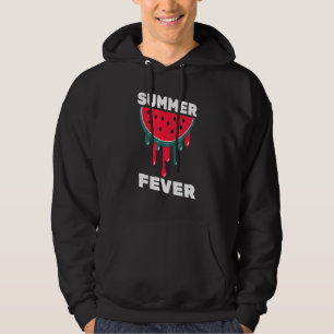 Watermelon - Summer Fever - Melon - Fruits - Veget Hoodie