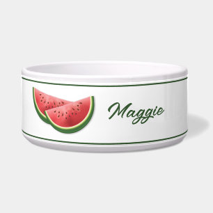 Watermelon Summer Fruit Slices With Custom Name