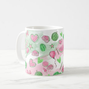 Watermelon Summer Fun Coffee Mug
