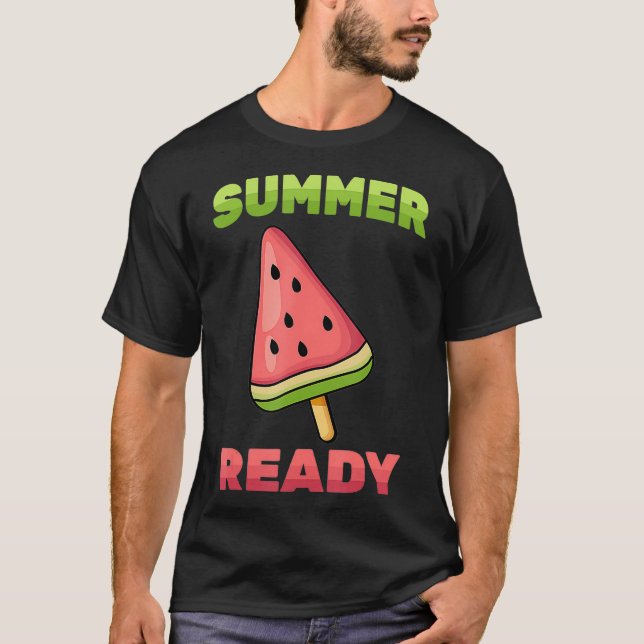 Watermelon - Summer Ready - Melon - Fruits - Vacat T-Shirt (Front)