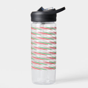 Watermelon Summer Stripes Pattern-56204 Water Bottle