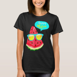 Watermelon Summer Sunglasses Melon Summer Vibes T-Shirt