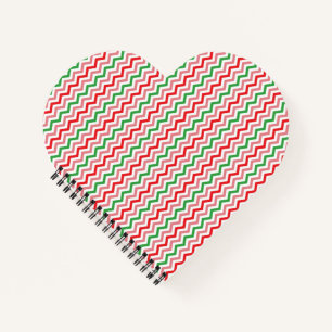 Watermelon Summer Zigzag Stripes Pattern-56209 Notebook