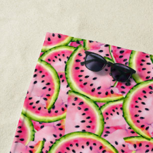 Watermelon Surprise Beach Towel