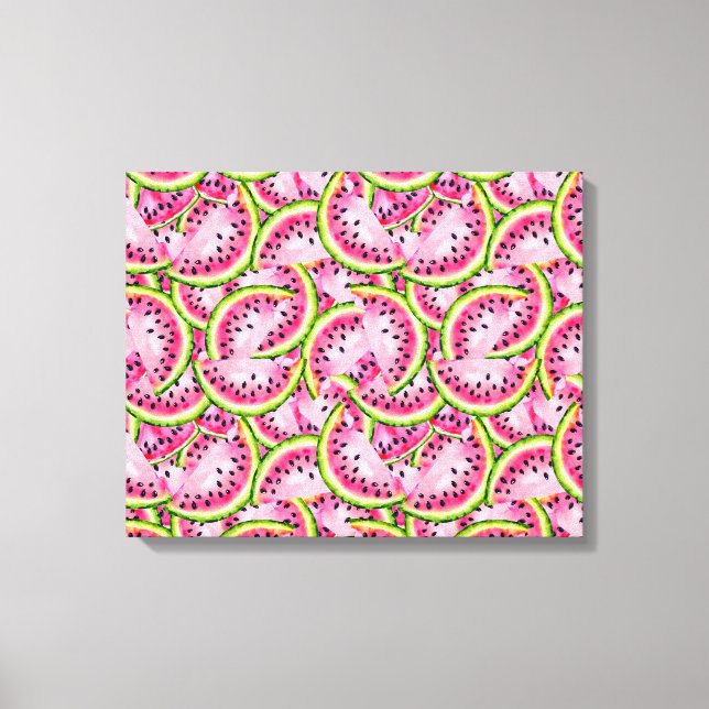 Watermelon Surprise Canvas Print (Front)