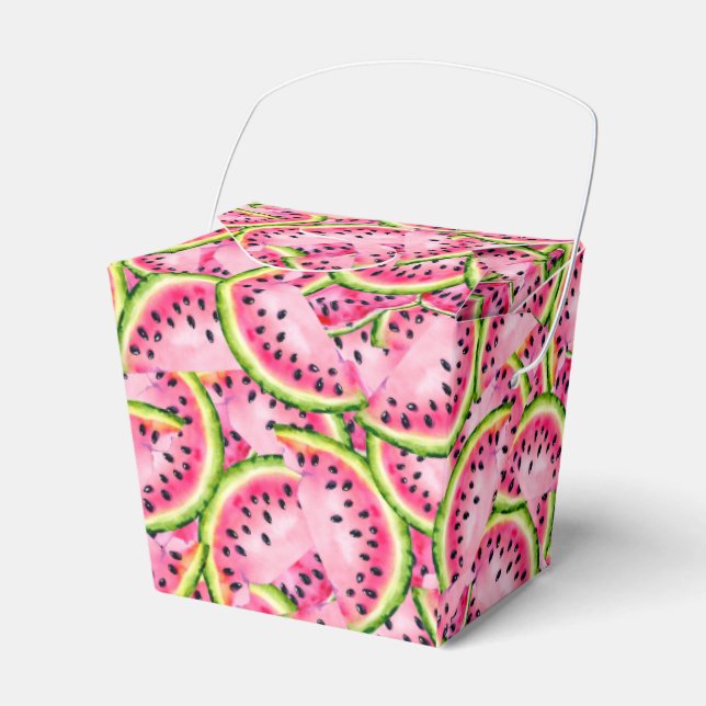 Watermelon Surprise Favour Box (Front Side)