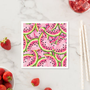 Watermelon Surprise Paper Napkins