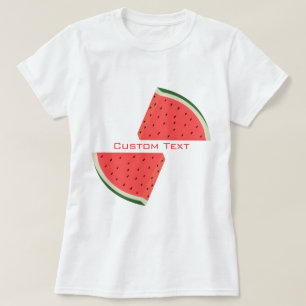 Watermelon T-Shirt Custom Trext Name