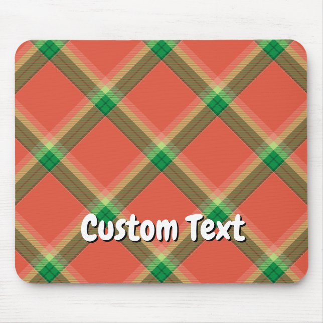 Watermelon Tartan Mouse Pad (Front)
