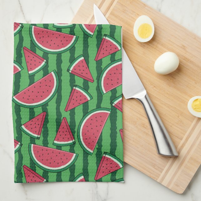 Watermelon Tea Towel (Quarter Fold)