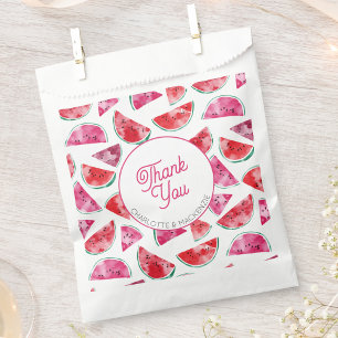 Watermelon Thank You Personalized Favour Bags