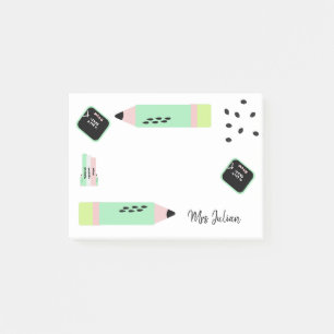 Watermelon Theme Back to School Teachers Name Post-it Notes