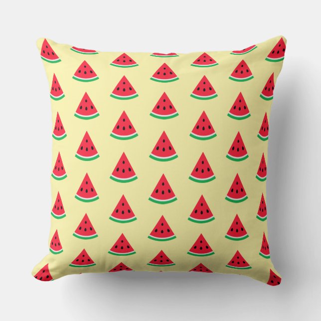 Watermelon Throw Pillow (Front)