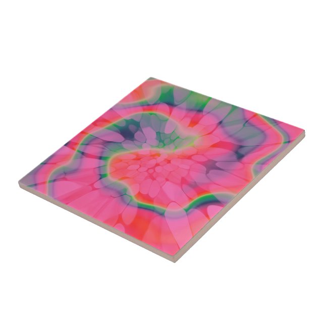 Watermelon Tie-dye Tile (Side)