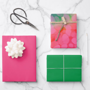 Watermelon Tie Dye Wrapping Paper Sheet