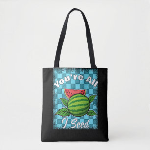 watermelon tote bag