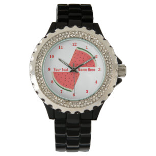 Watermelon Watch Gift with Custom Text Name