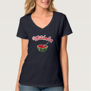 Watermelon - Watermelon Spoon Cute Fruit T-Shirt