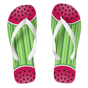 Watermelon Wedge Slices Jandals