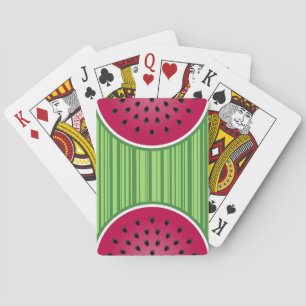 Watermelon Wedgies Playing Cards
