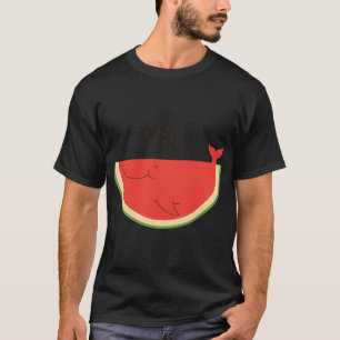 Watermelon Whale T-Shirt