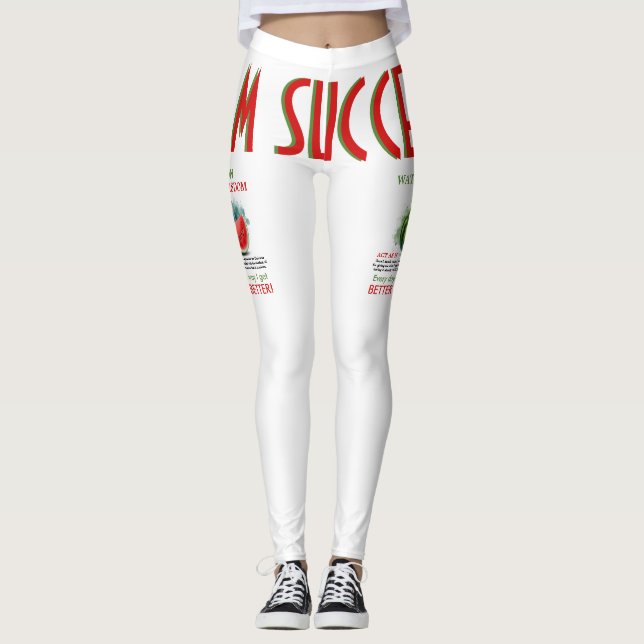 WATERMELON WISDOM LEGGINGS (Front)