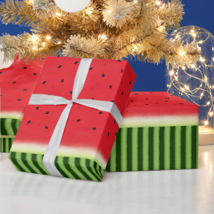 Watermelon with Rind (2) Wrapping Paper