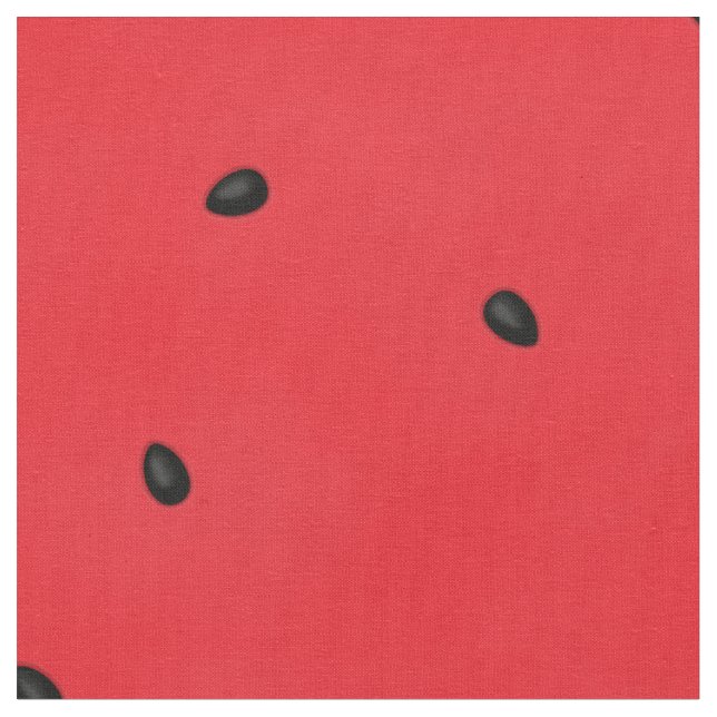 Watermelon with seeds fabric (Close Up)