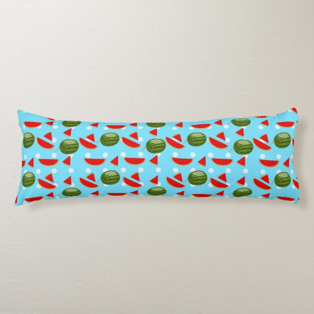 Watermelon With Slice Body Cushion (Front)