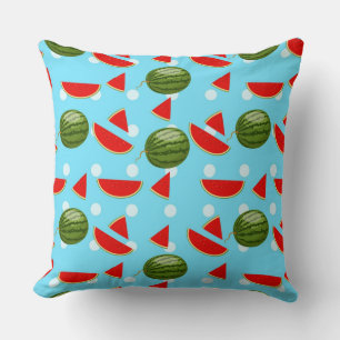 Watermelon With Slice Cushion