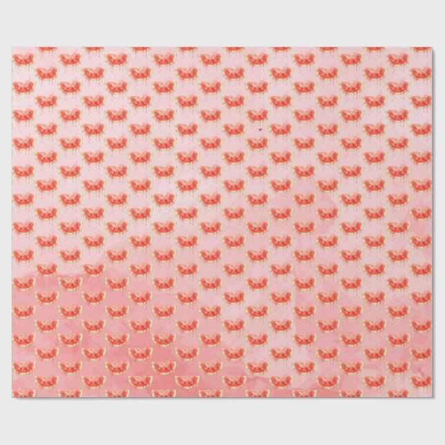 Watermelon Wrapping Paper (Flat)