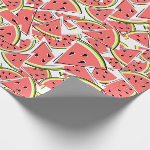 Watermelon wrapping paper large pattern