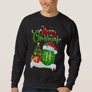 Watermelon Xmas Decorations Santa Watermelon Chr Sweatshirt