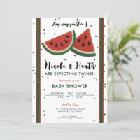 Watermelon Yarn Any Way You Slice it Baby Shower