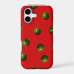 watermelons and seeds iPhone case