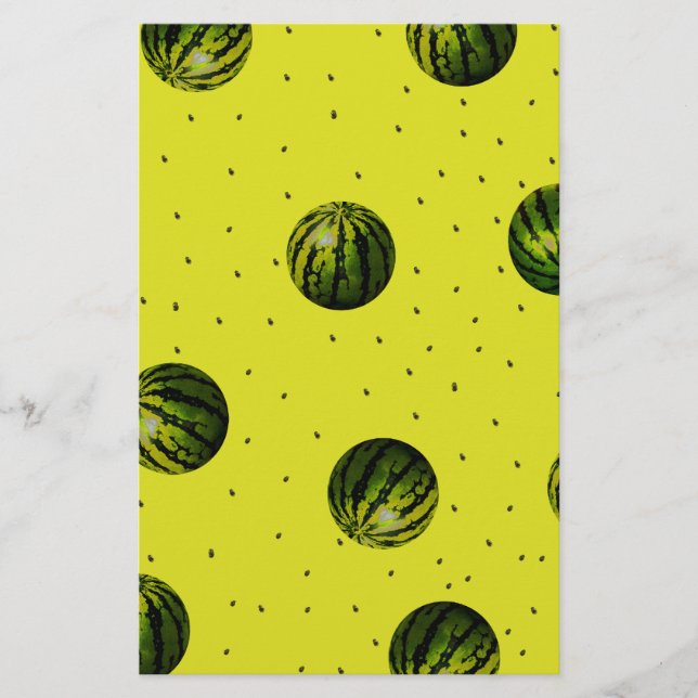 watermelons and seeds products stationery (Front)