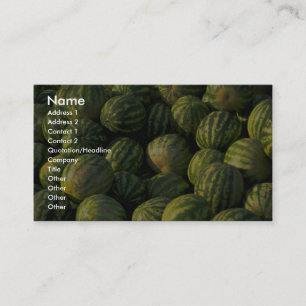 Watermelons Business Card
