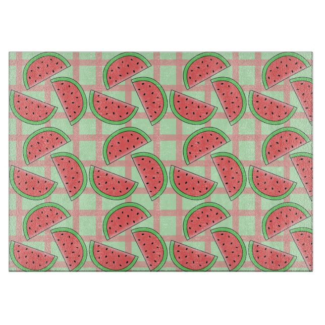 Watermelons Cutting Board (Front)