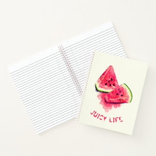 Watermelons Notebook - Custom Text