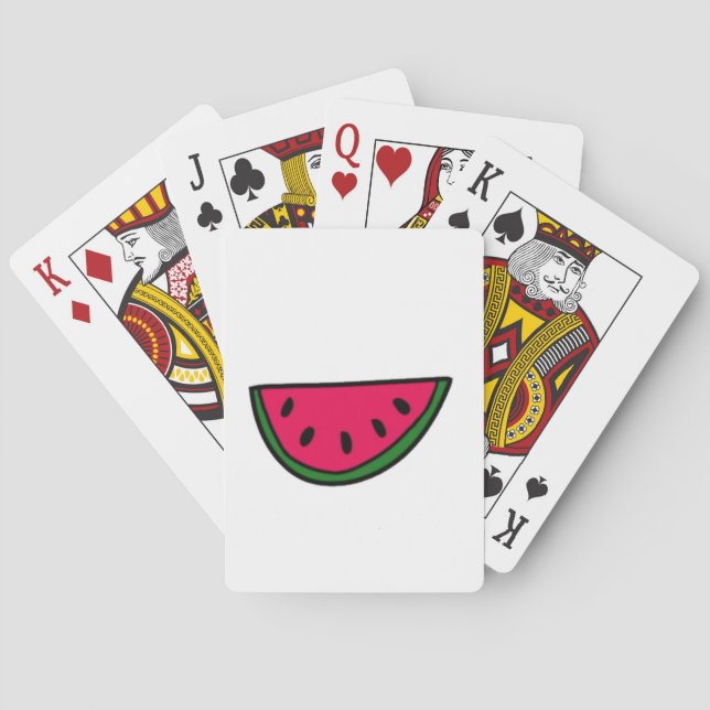 Watermelons Playing Cards (Back)